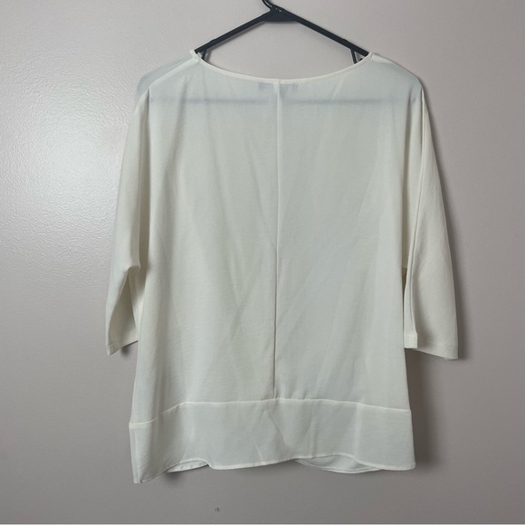 Primark Cream Knotted Front Blouse – Size 6 - Picture 6 of 10